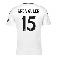 Camisa de time de futebol Real Madrid Arda Guler #15 Replicas 1º Equipamento 2024-25 Manga Curta